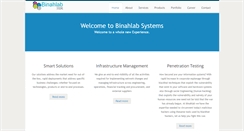 Desktop Screenshot of binahlab.com
