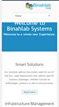 Mobile Screenshot of binahlab.com
